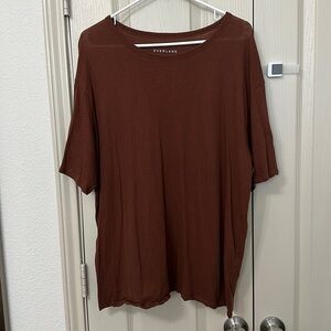 Everlane oversized air tee